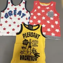 90cm タンクトップ　３枚セット