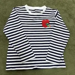 グラニフ　ストライプ 長袖カットソー 130