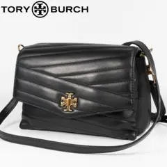 美品✨トリーバーチ キラ シェブロン ショルダーバッグ レザー キルティング
