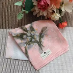 【タグ付き未使用】Pierre Balmain 花柄ハンカチ