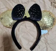 パリディズニーカチューシャゴールド