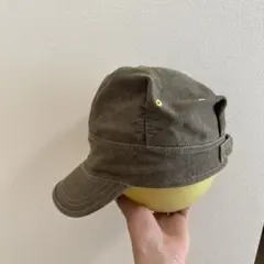 オリーブグリーン キャンバスキャップ