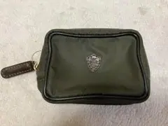 【美品】フェリージ felisi マルチケース　ナイロン×レザー