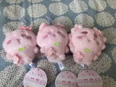 ちいかわ ぬいぱれっと さくらいろ マスコット ちいかわ　ハチワレ　 シーサー