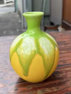 昭和レトロ　花瓶 七宝焼き 七宝焼 昭和レトロ雑貨 昭和レトロ インテリア 花柄 花瓶
