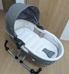 KATOJI ベビーベッド バウンサー グレー