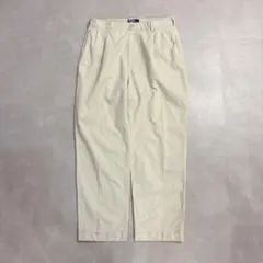 Polo by Ralph Lauren アイボリー ツータック チノ 90s