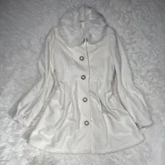 リズリサ　LIZ LISA コート　姫ギャル　リボン　平成　y2k 白