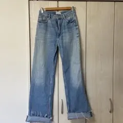 ZARA ストレートデニム ライトブルー EUR38