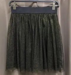 Lois CRAYON フレア ラメ入りチュールスカート Mサイズ