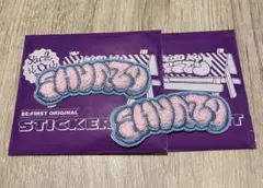 もこもこ刺繍ステッカー　シュント