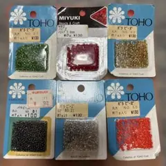 TOHO・MIYUKI ビーズセット 各種