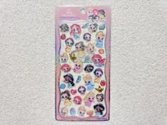 【ディズニープリンセス プチドロップステッカー】キャラクター ぷくぷくシール