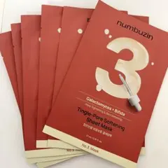 numbuzin ナンバーズイン3番 6枚セット