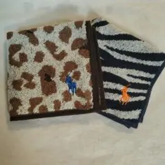 ラルフローレン タオルハンカチ　2枚セット