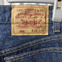 LEVI'S 501 ストレートデニム W28 L36