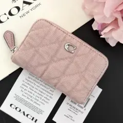 新品未使用》COACH コーチ コインケース ピンクデニム - メルカリ
