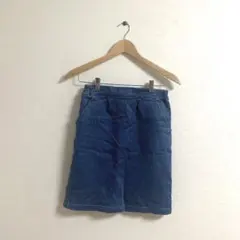 レトロガール　デニムタイトスカート