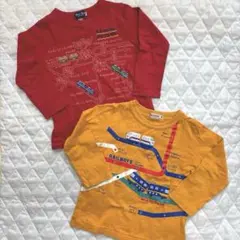 ミキハウス Black Bear Tシャツ 長袖 100