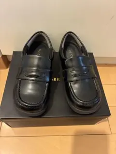 (美品) 18センチ　子供用ブラックフォーマルシューズ