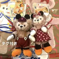 ダッフィー　シェリーメイ　 ハロウィン　ミッキーミニー　ぬいぐるみバッジ2015 ダッフィー シェリーメイ ハロウィン ミッキーミニー ぬいぐるみ