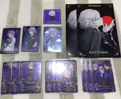 ツイステ エペル メタカ/ウエハース/ポスカ/キャンディカードセット