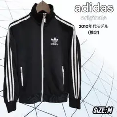 アディダスオリジナルス 2010s トラックジャケット ジャージ 黒 サイズMのサムネイル