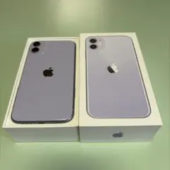 Apple iPhone 11 256 パープル 本体 箱付き - メルカリ