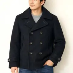 【定番】ユナイテッドアローズ Pコート ネイビー