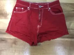 Forever 21 レッドショートパンツ S