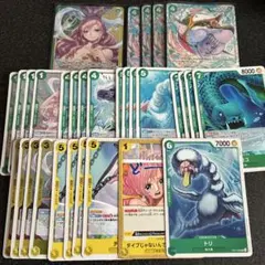 ワンピースカード しらほし メガロ パラレル デッキ パーツ