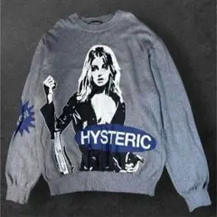 ヒステリックグラマー ニット ヒスガール original blues Sサイズ ヒステリックグラマー ニット ヒスガール original blues Sサイズ