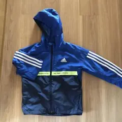 美品❗️adidas CLIMASTORM ウィンドブレーカー　キッズ130cm