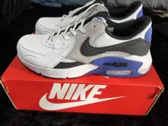 新品NIKE AIR MAX EXCEE 26.5 ホワイト/ブラック/ブルー
