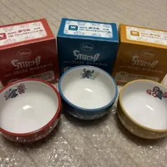 新品未使用 スティッチ ディズニー スペシャルくじ miniボウル 3種セット