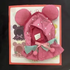 ディズニー ユニベアシティ シークレットコスチューム ポンチョ いちご 赤