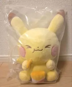 一番くじ ポケピース B賞 ピカチュウ ぬいぐるみ