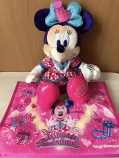 ディズニー　ミニー　ファンダーランド　ぬいぐるみ　トートバッグ　ミニーの日