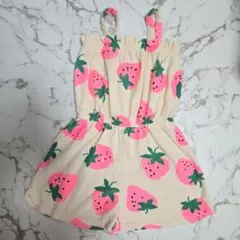 H&M　エイチアンドエム　キッズ　プール　タオル　サロペット　ワンピースのサムネイル