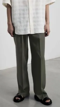 【LIDNM】リドムVISCOSE STRAIGHT SLACKSのサムネイル