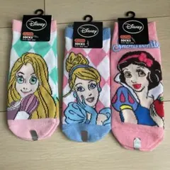 Disney ディズニー ソックス 3足セット　サイズ22-24cmのサムネイル
