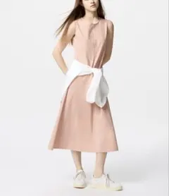 UNIQLO ウルトラストレッチエアリズムワンピース　sサイズ　標準丈　ピンク