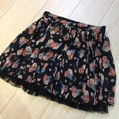 INGNI  花柄 プリーツミニスカート