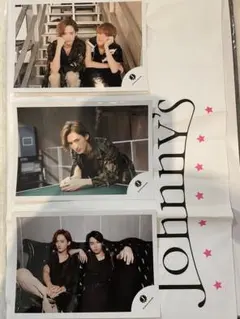 川島如恵留 松田元太 生写真 6枚セット