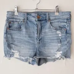 AMERICAN EAGLE アメリカンイーグル デニムショートパンツ ダメージ