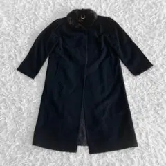ALTO CAPPOTTO カシミヤ ロングコート M ブラック ファー 襟