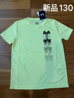 新品　アンダーアーマー　Tシャツ　130 イエロー