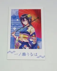 一ノ瀬うるは ぶいすぽっ！ 年末カウントダウン チェキ アクリルスタンド