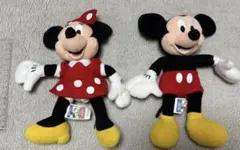 Disney vintage ぬいぐるみセット 平成レトロ ミッキー ミニー