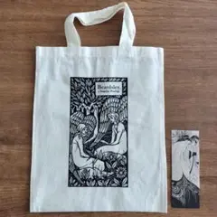 ビアズリー展 トートバッグ しおり付